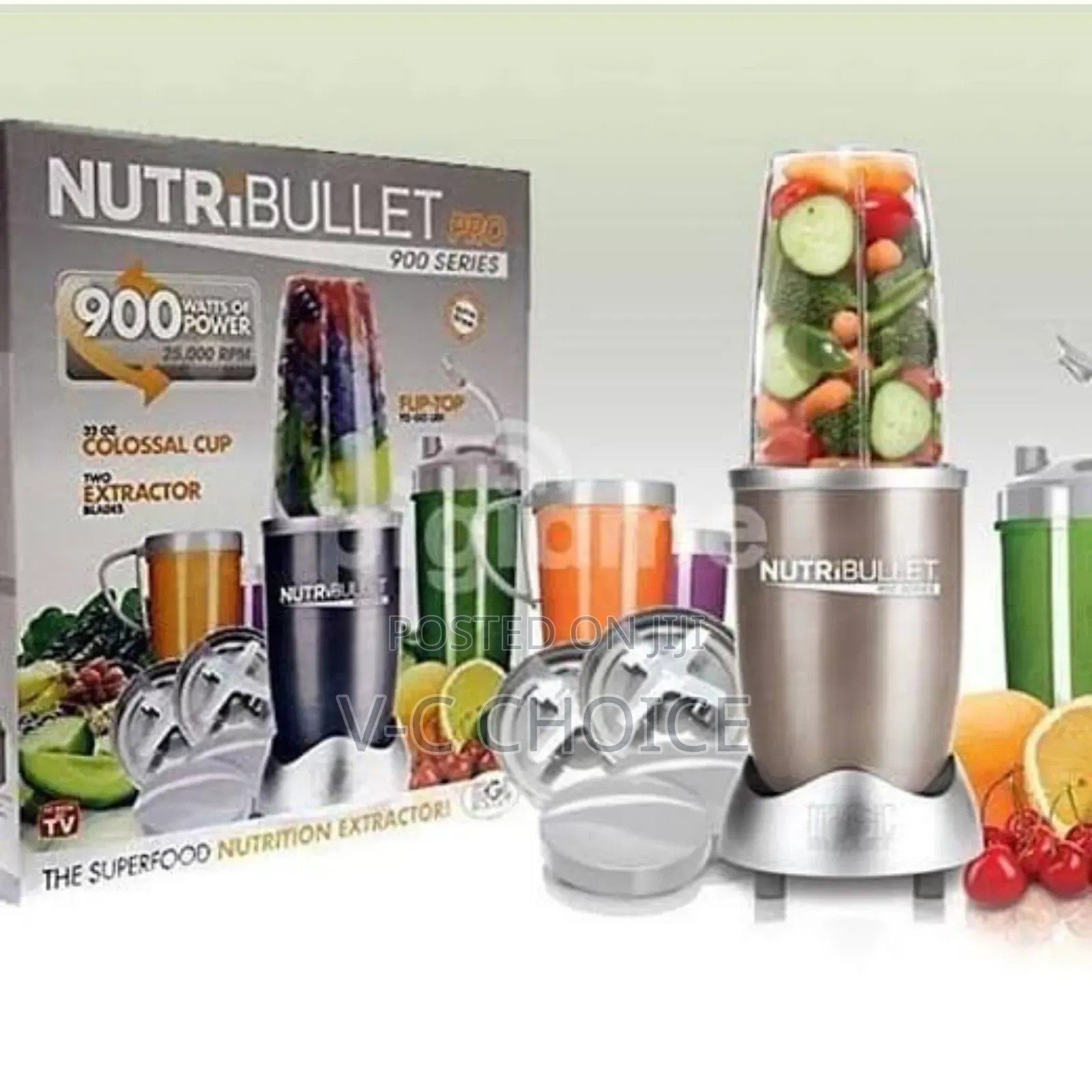 Nutribullet Pro 900w Blendermixer System - 13-piece