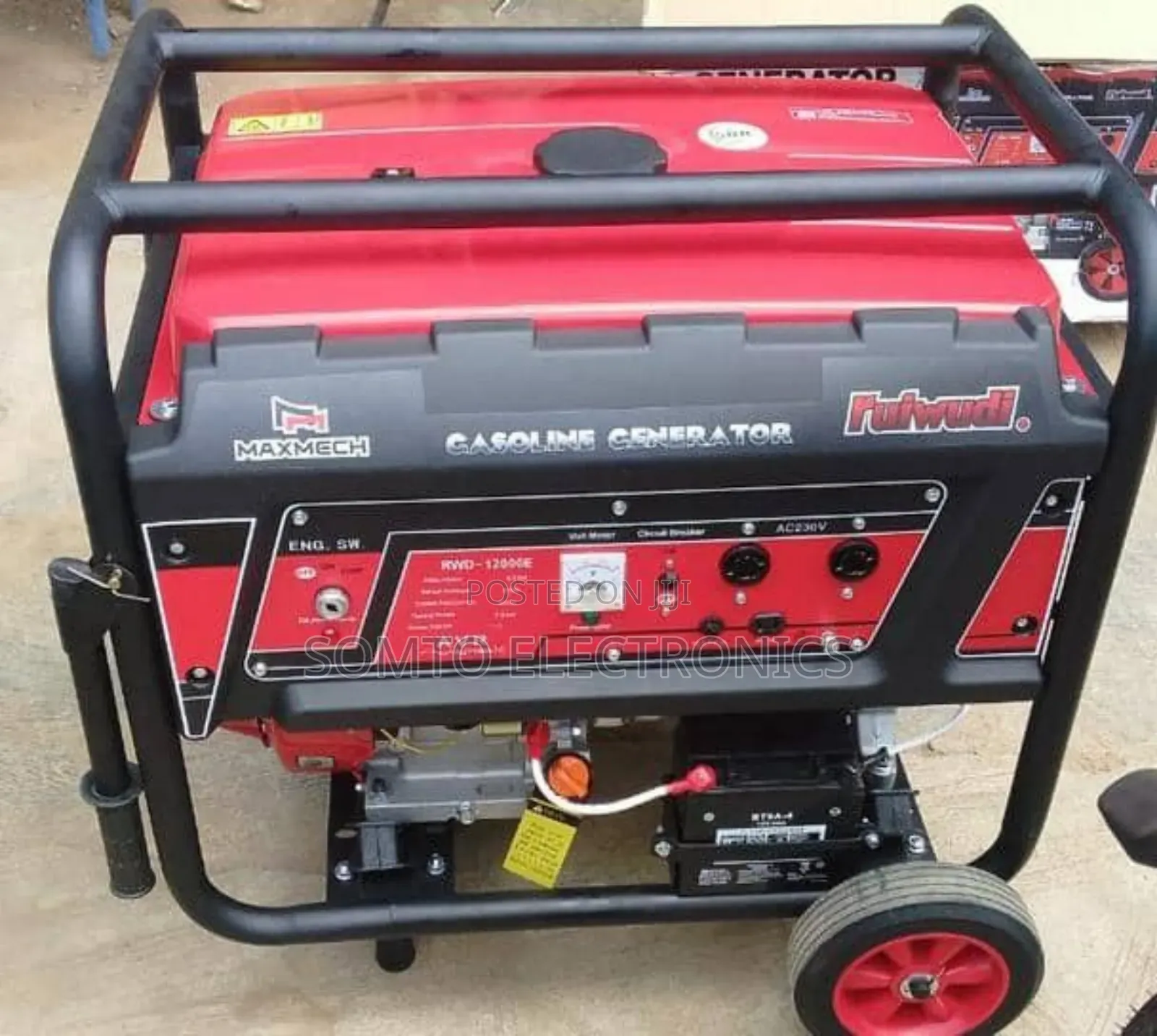12kva Original Maxmech Generator With 100%Copper Coir