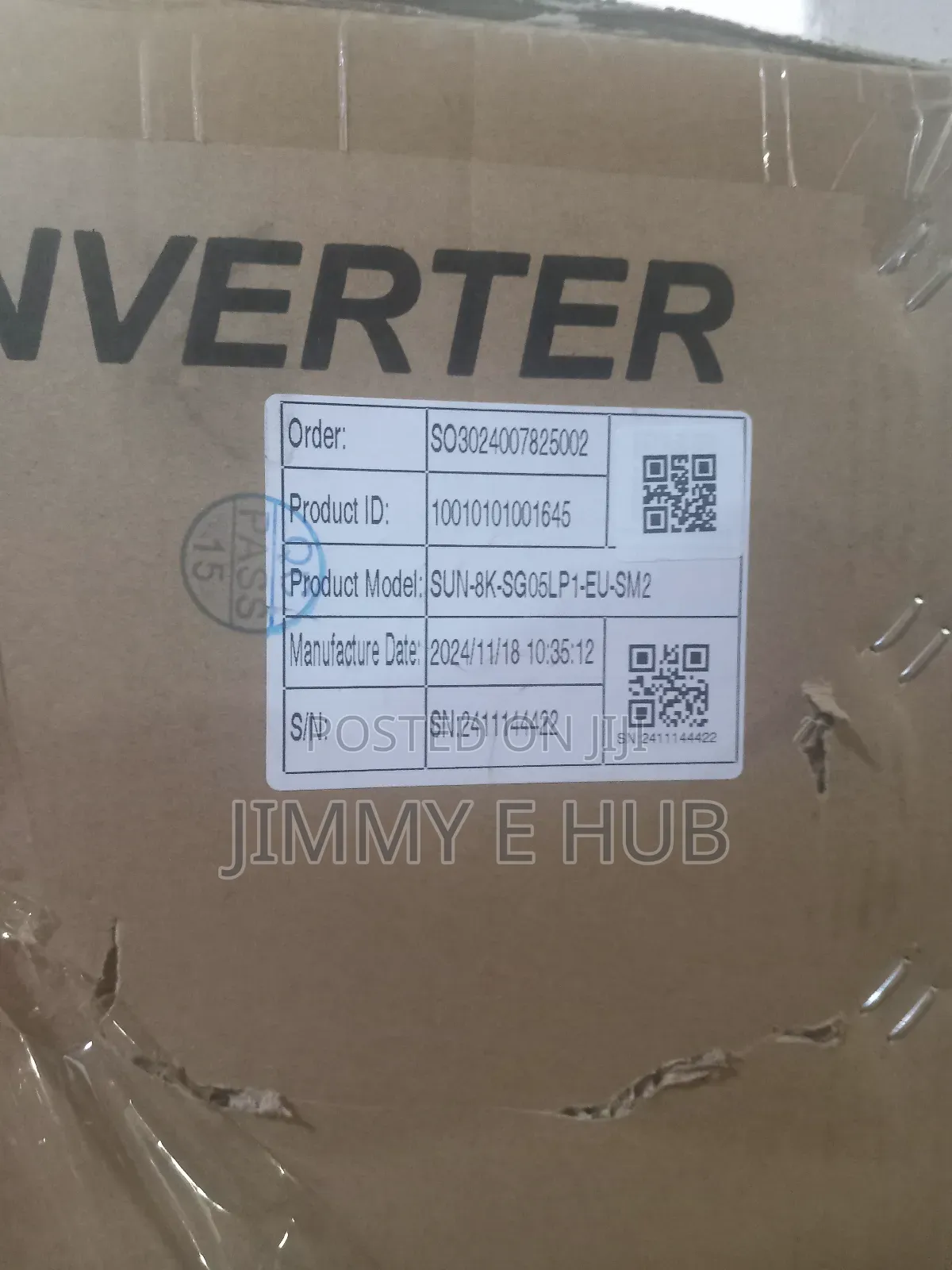 Deye 8kva Inverter One Phase