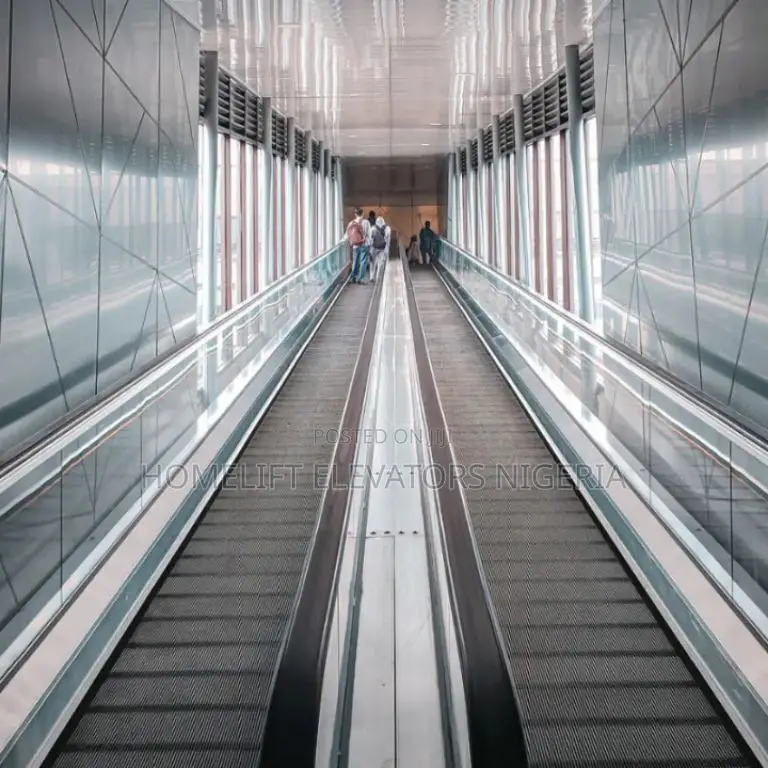 Shopping Supermarket Indoor Escalator