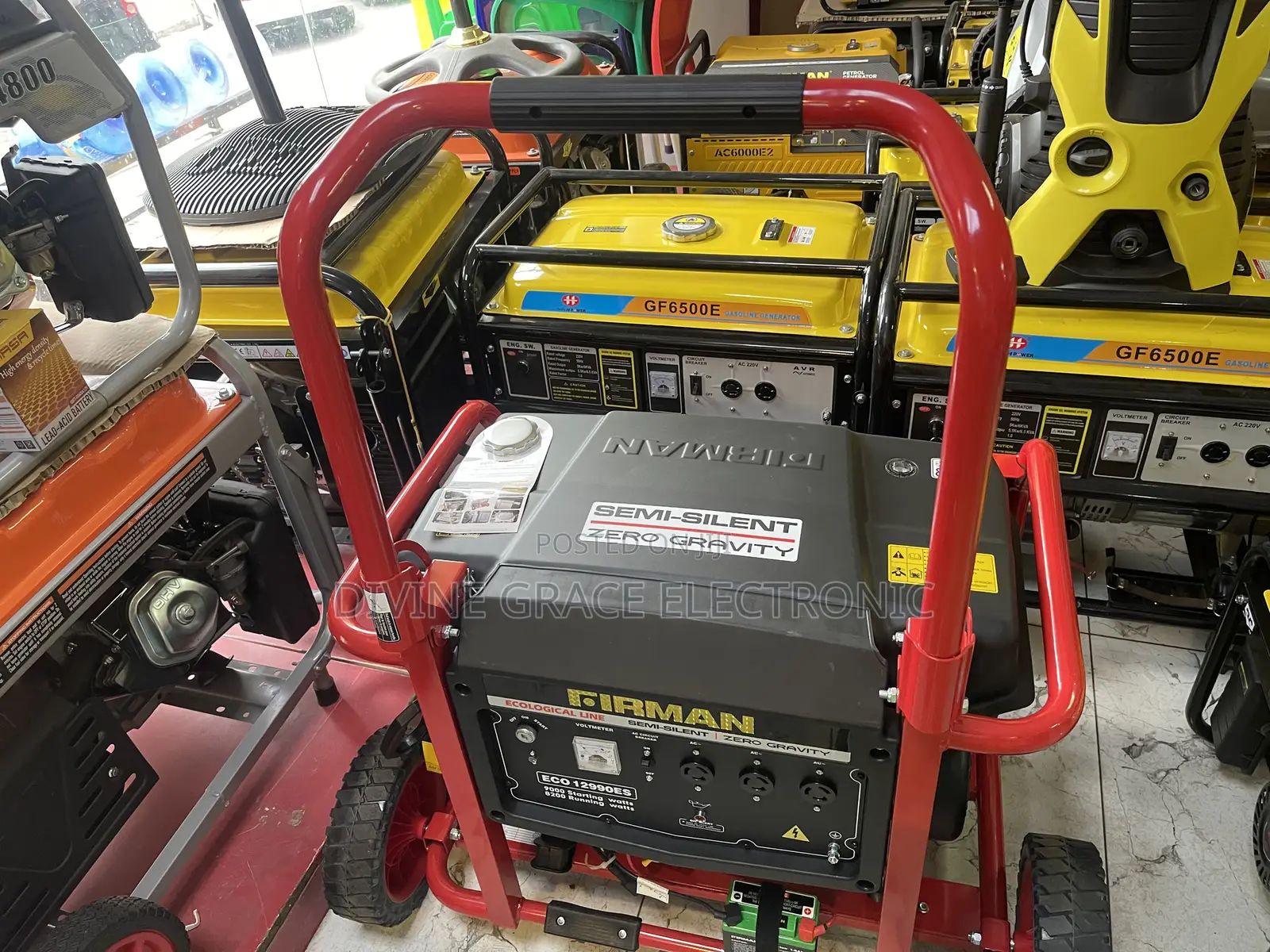 10kva Firman Brand New Copper Coil Generator