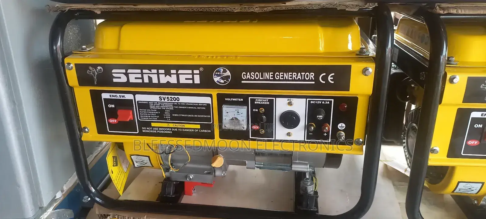 Senwei Standard Big Engine Supper Cooper Generator 3.5kva