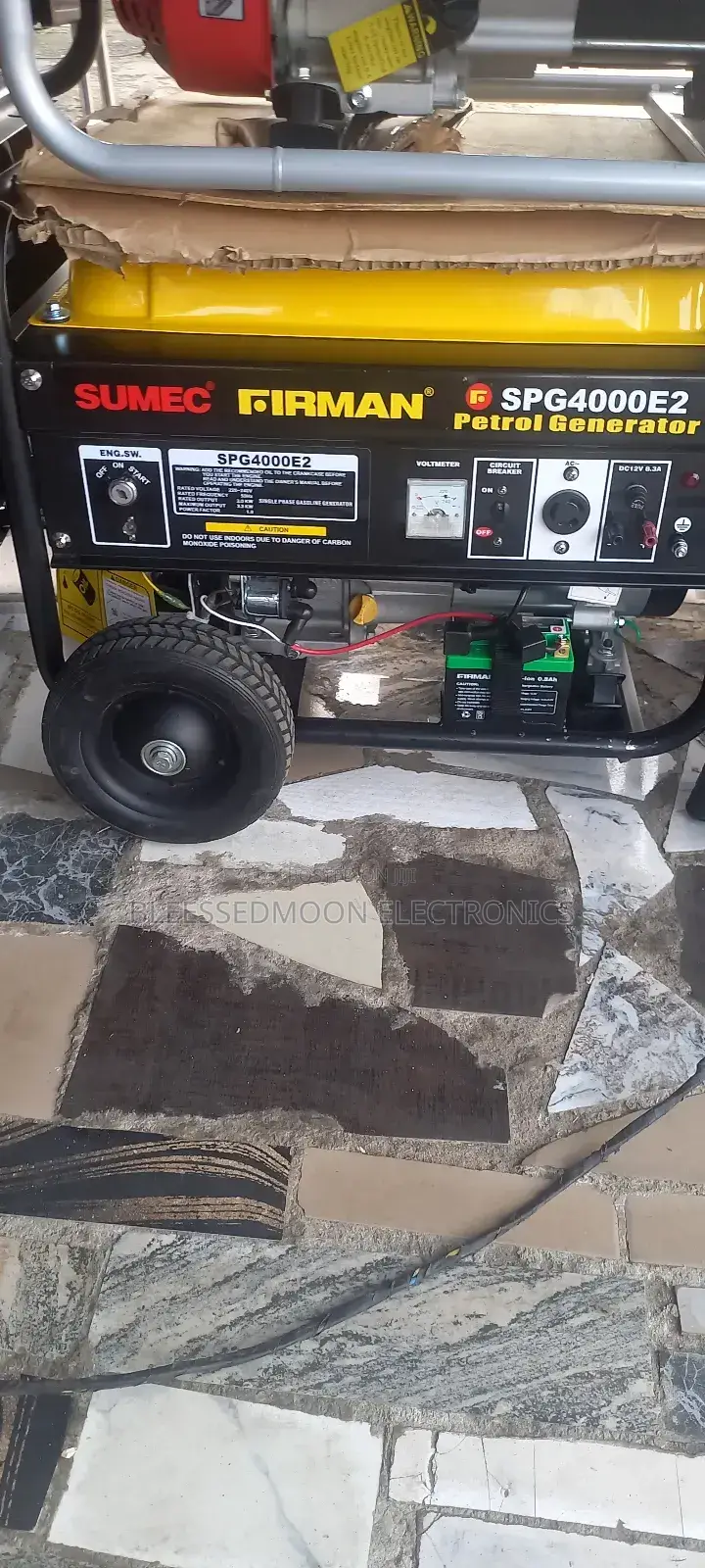 Original Heavy Duty Sumec Firman Engine 4.5kva 3 Yrs Warrant