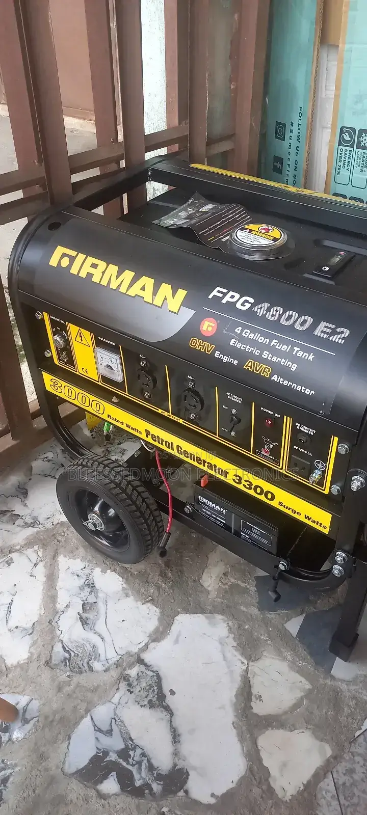 Heavy Duty Supper Full Cooper Coil Firman Generator 3 Yrs W