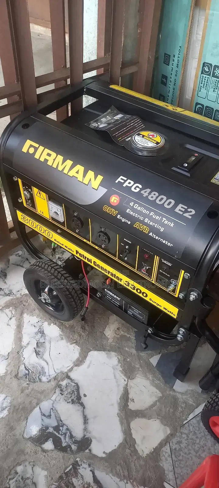 Heavy Duty Supper Full Cooper Coil Firman Generator 3 Yrs W