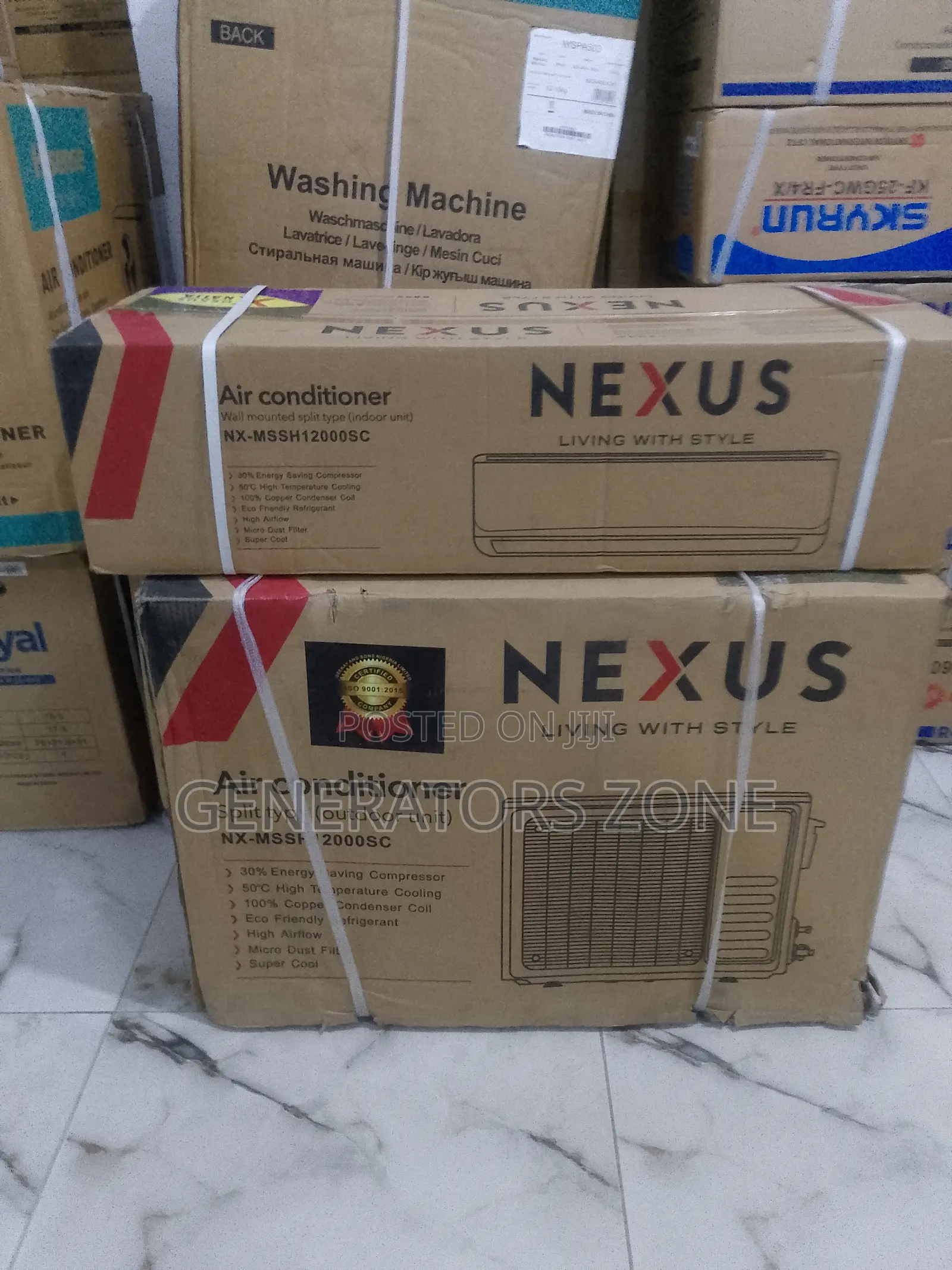 Nexus 1.5hp Non Inverter Split Ac - Nx-Mssh12000sc