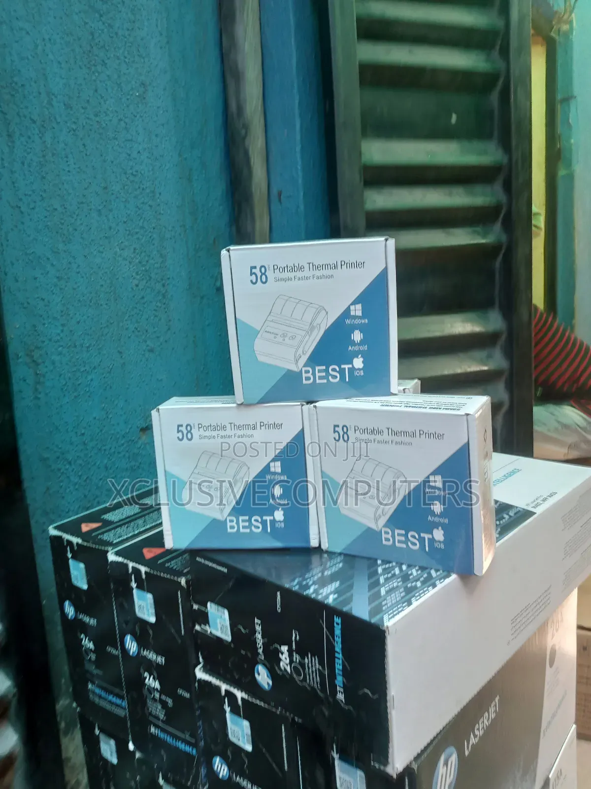 Portable Thermal Bluetooth Printer 58mm Paper