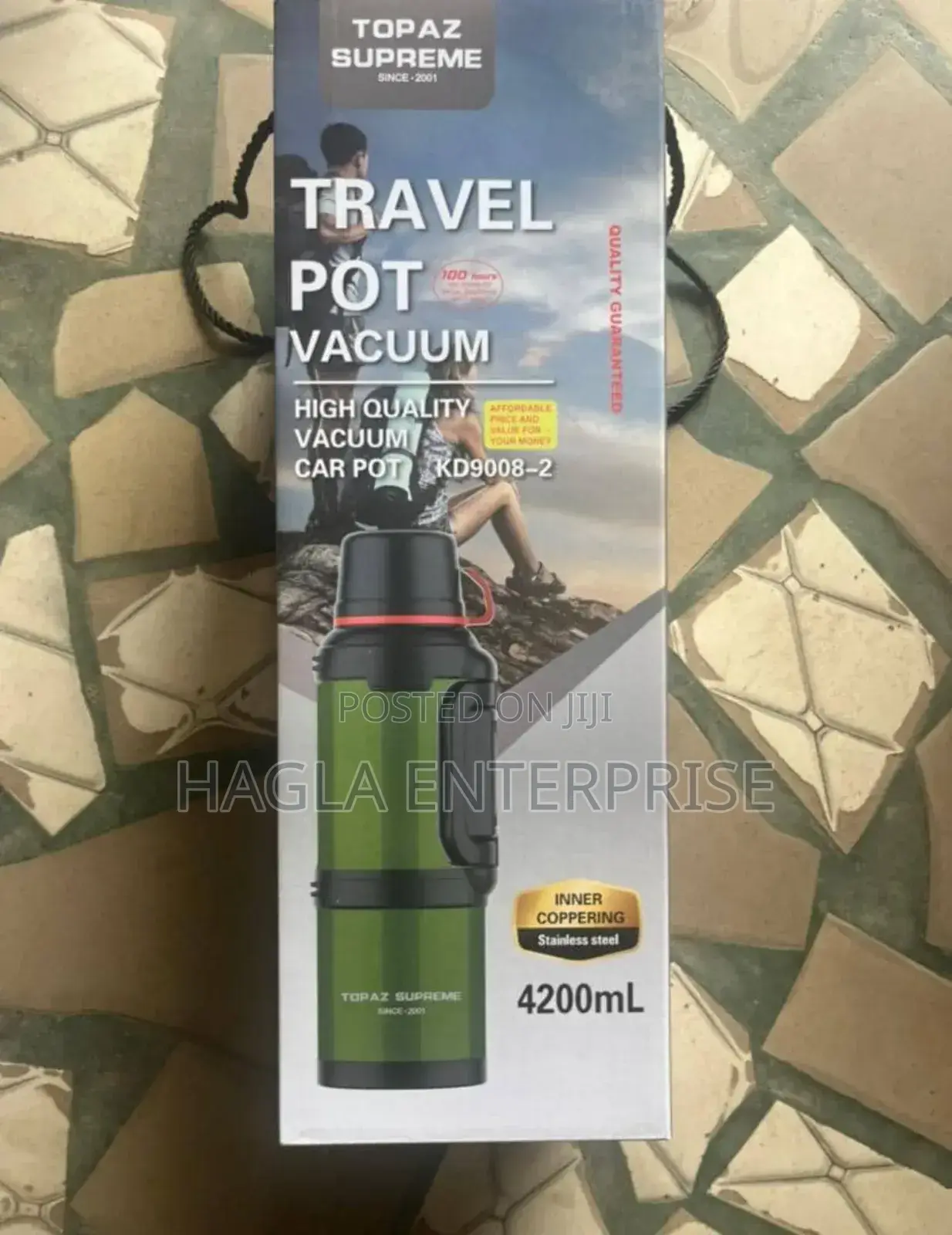 4.2l Travelling Vacuum Pot