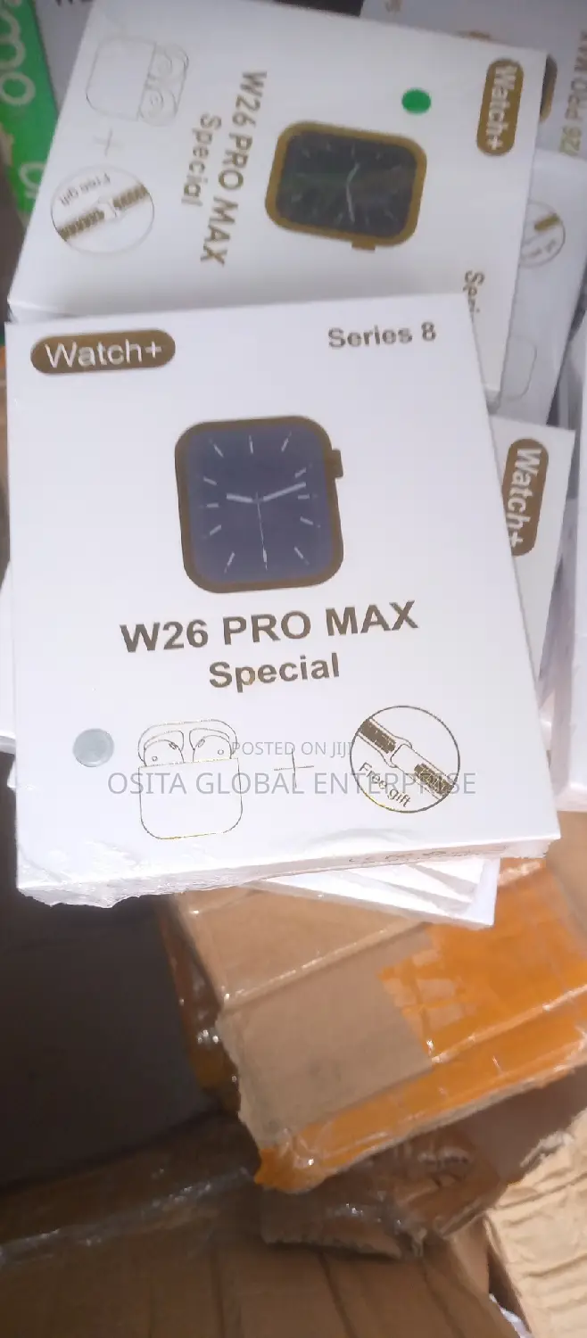 W26 Pro Max Smart Watch With Airpod