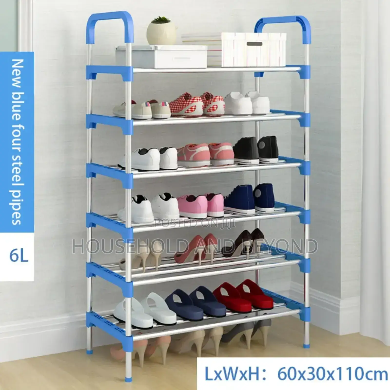 6 Layer Shoe Rack