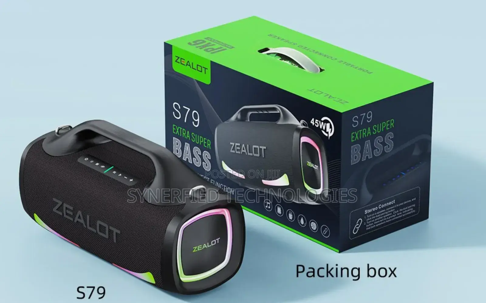 Zealot S79 Extra Super Bass Bluetooth Speaker