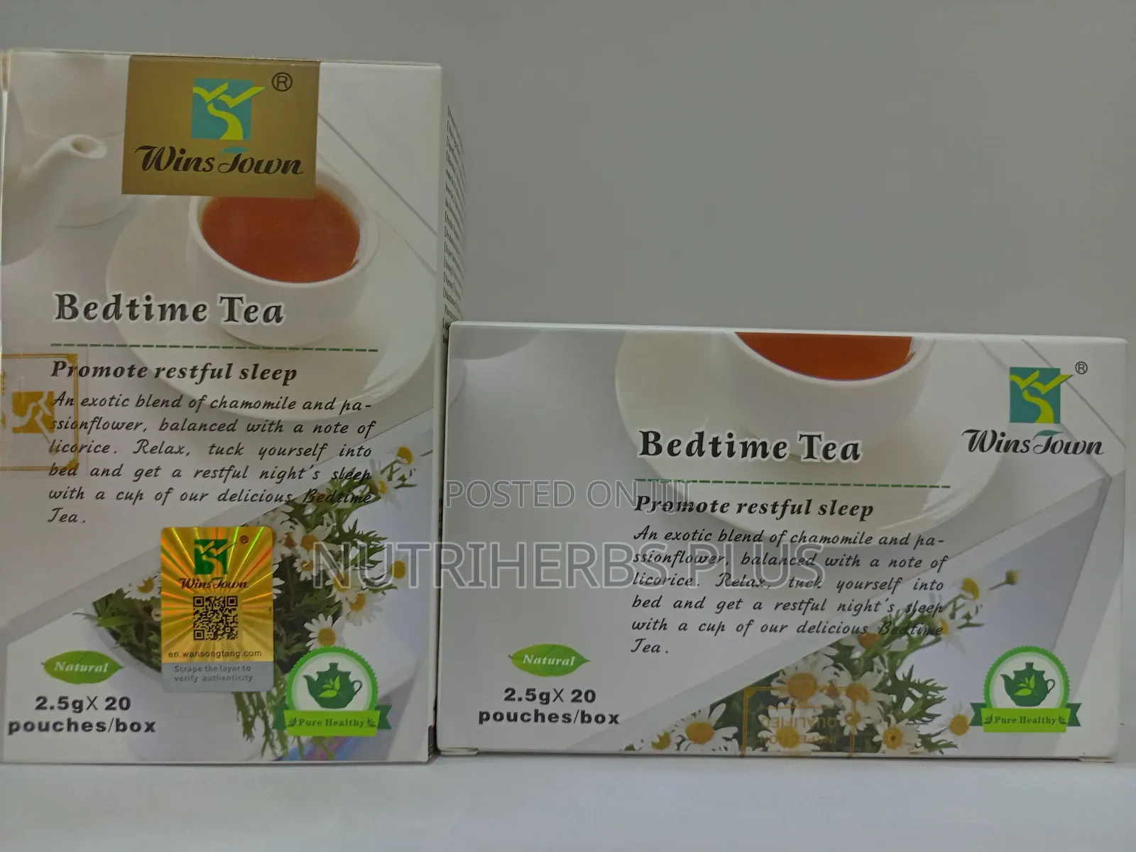 Winston Bedtime Tea:100% Controls Insomnia, Gives You Sleep