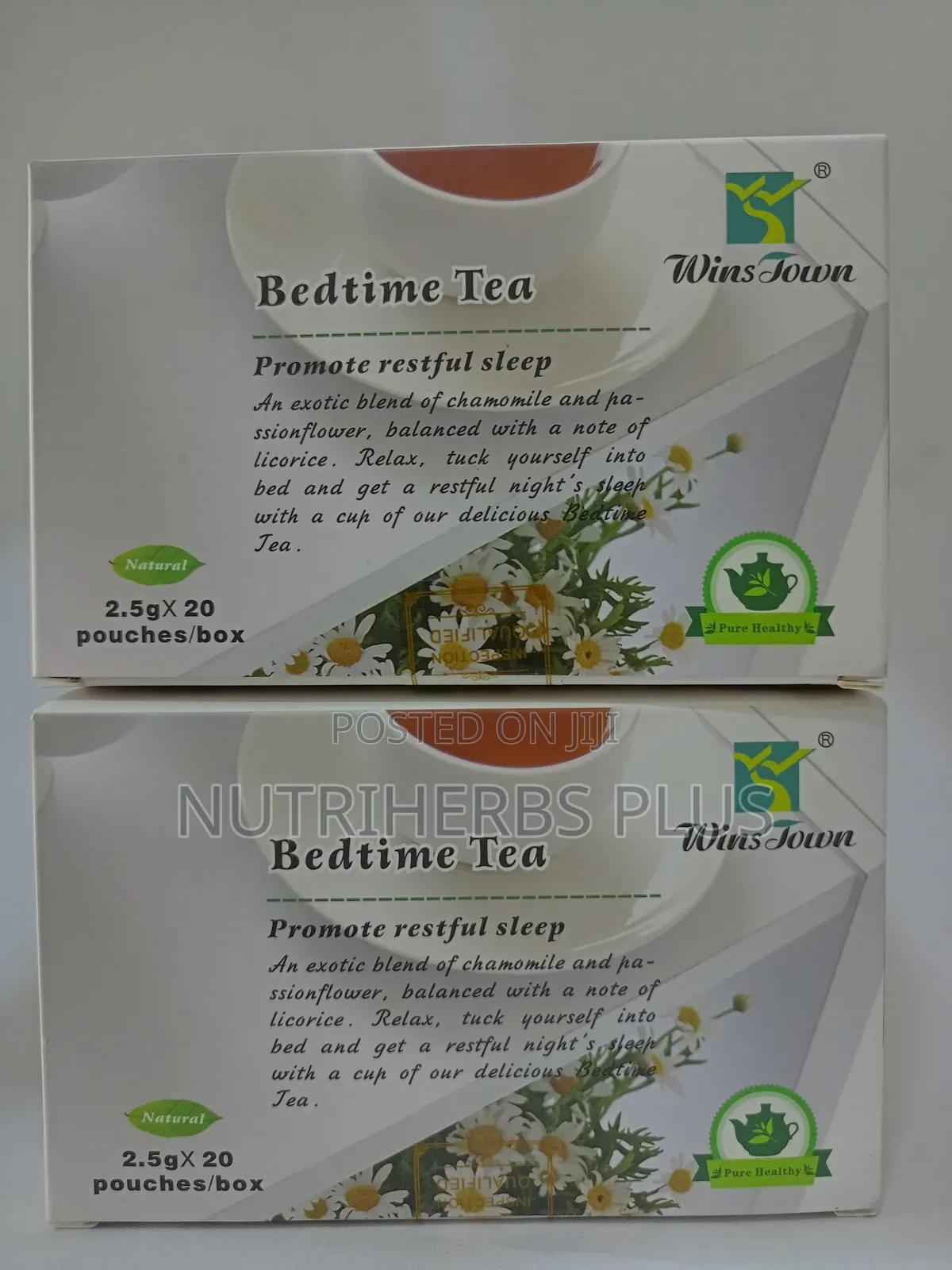 Winston Bedtime Tea:100% Controls Insomnia, Gives You Sleep