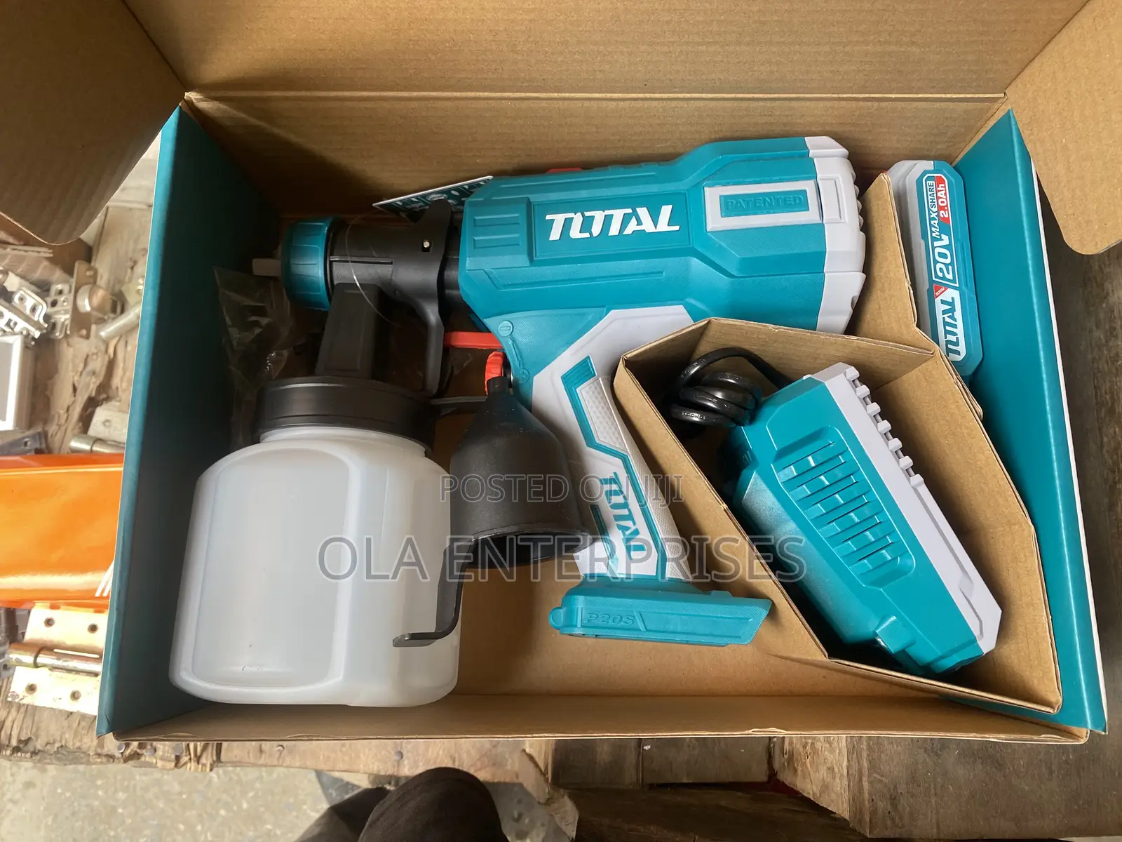 Total Lithium Spray Gun P20s