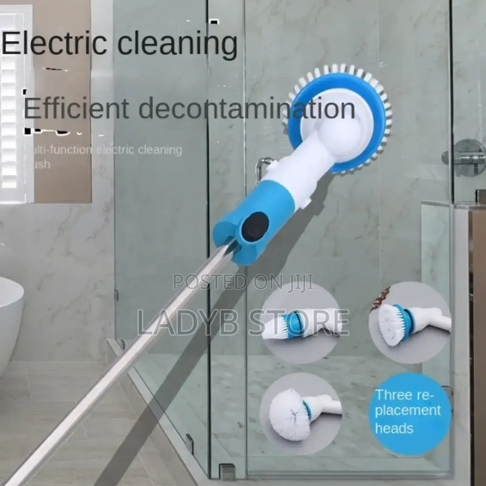 Rechargeable Spin Scrubber