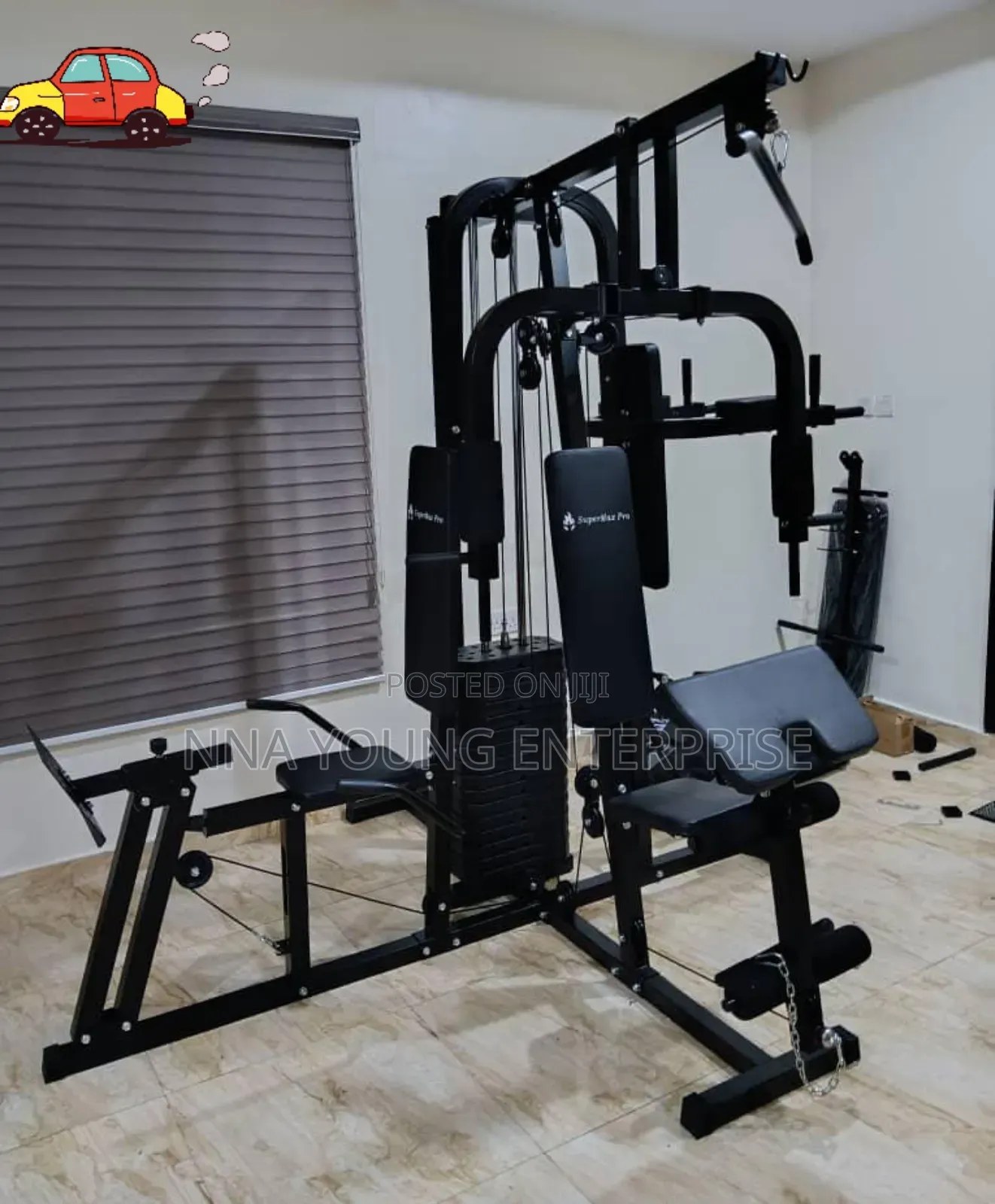 4 Station Supermas Multi Gym