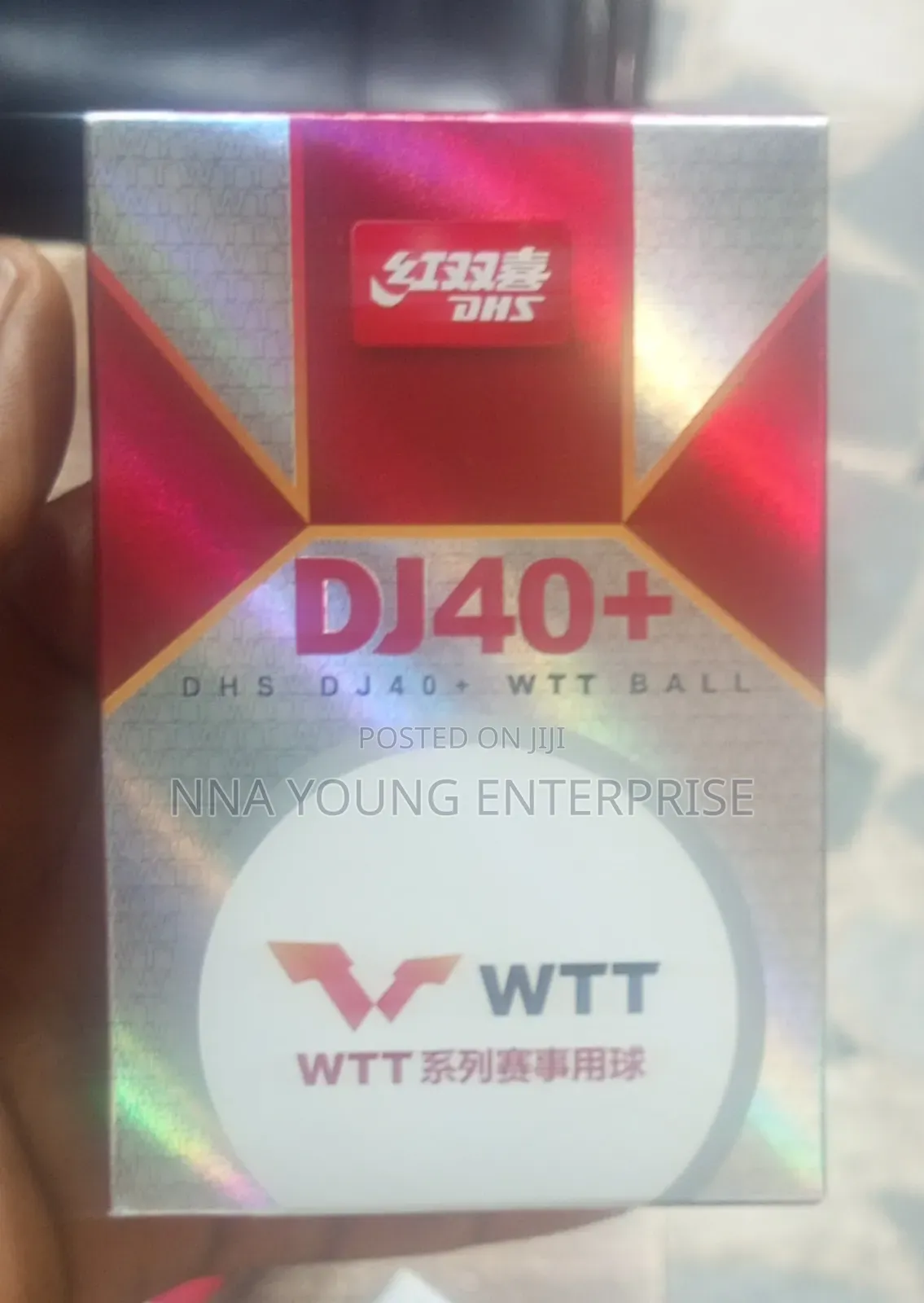 Dj 40+ WTT Tennis Ball