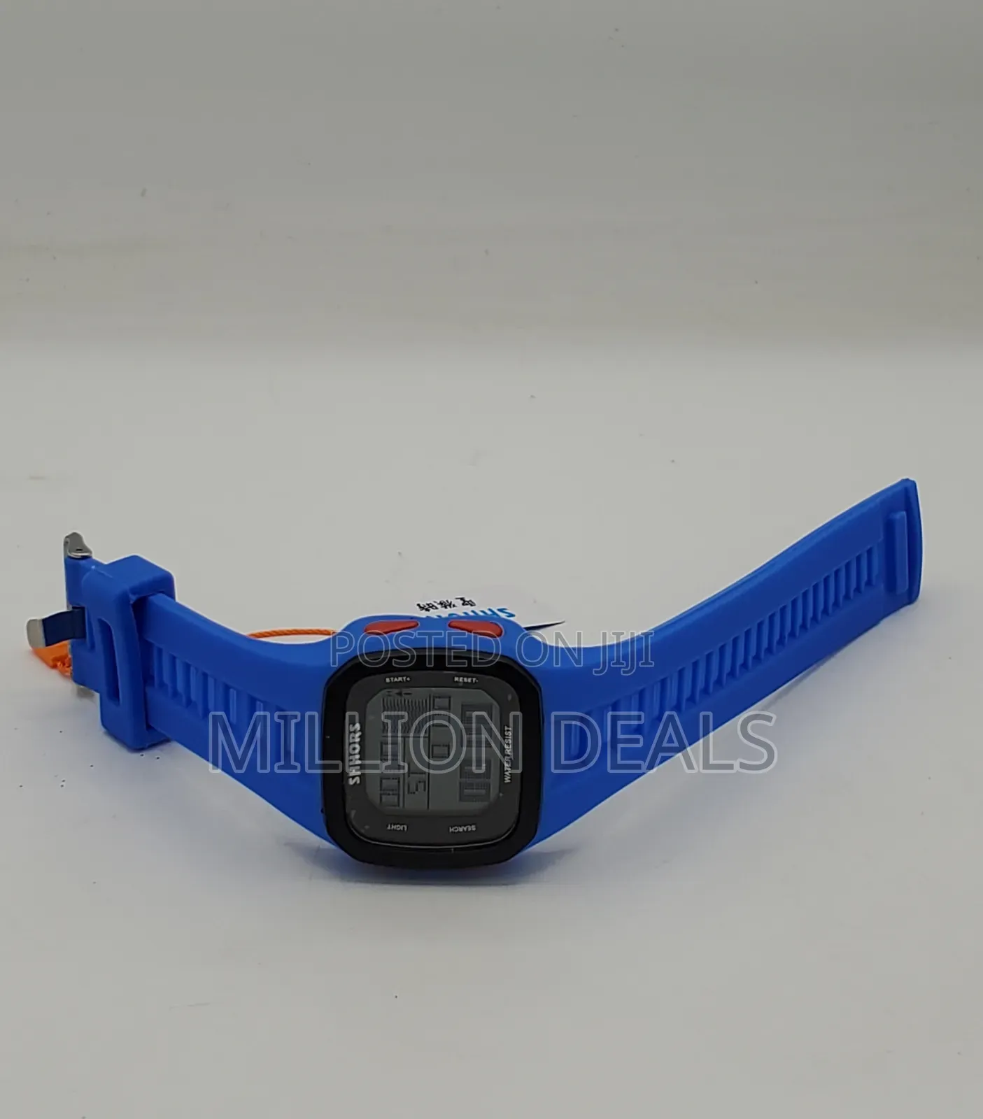 Blue Strap Digital Men's Wrist Watch