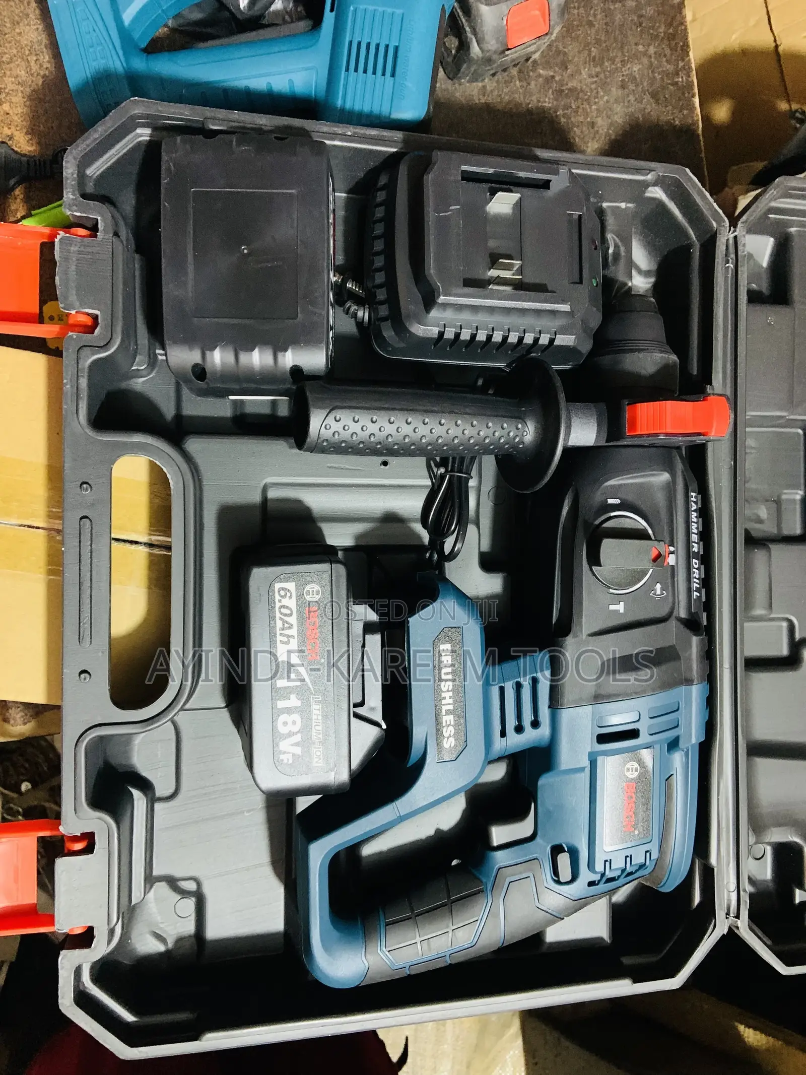 Brushless Cordless Rotary Hammer Drill Machine