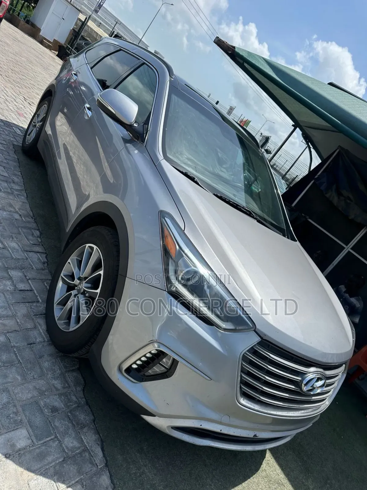 Hyundai Santa Fe Limited AWD 2017 Gray