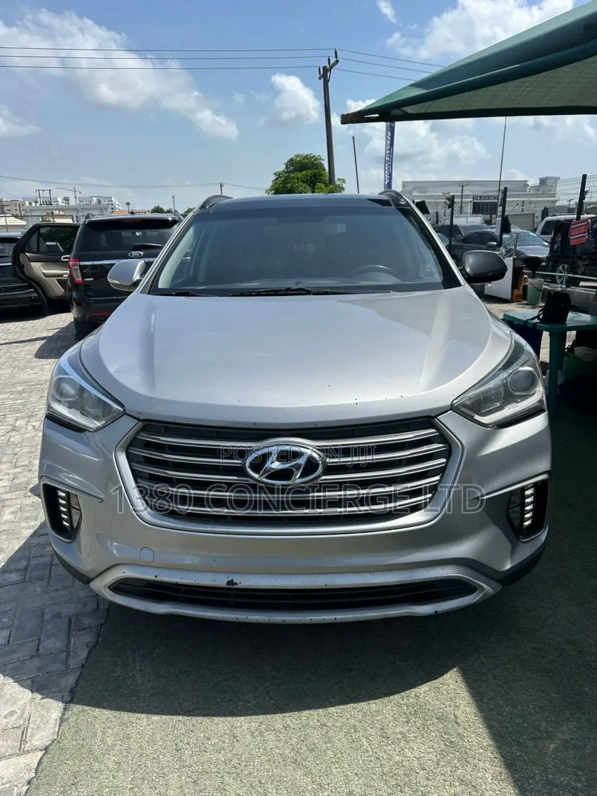 Hyundai Santa Fe Limited AWD 2017 Gray