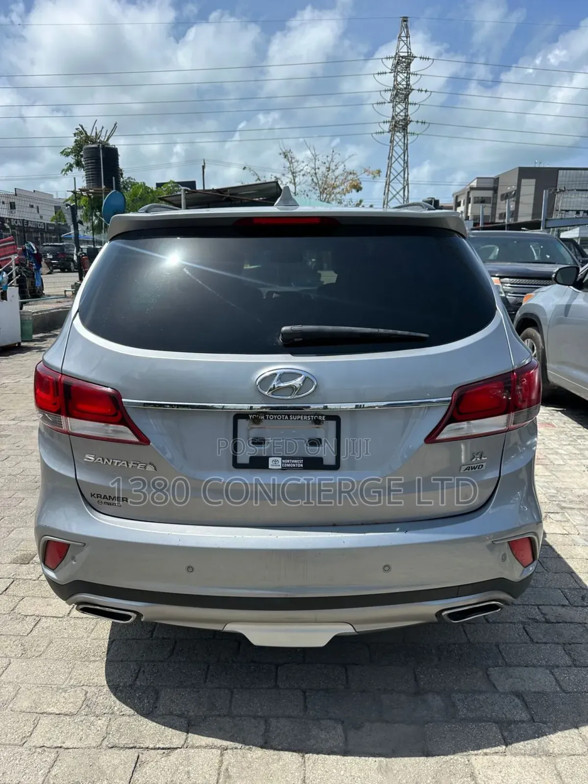 Hyundai Santa Fe Limited AWD 2017 Gray
