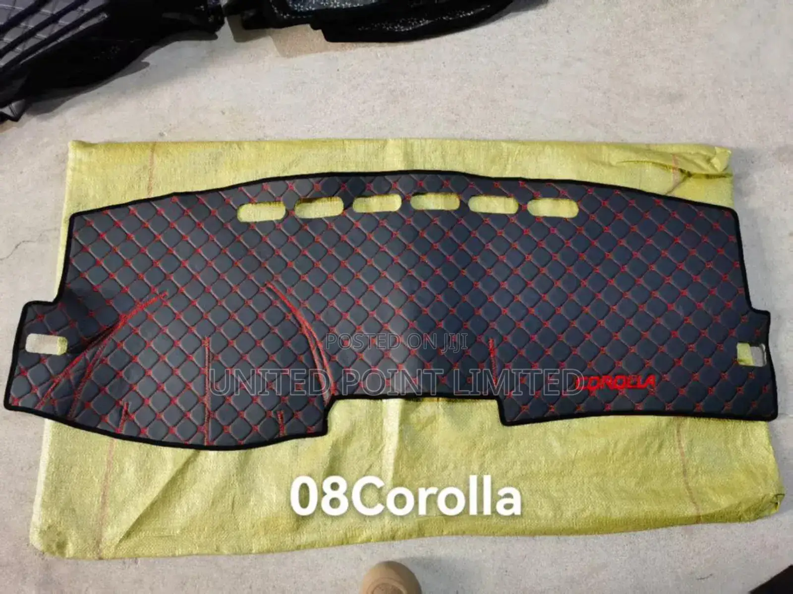 Leather Dashboard Cover for Corolla 2008 1