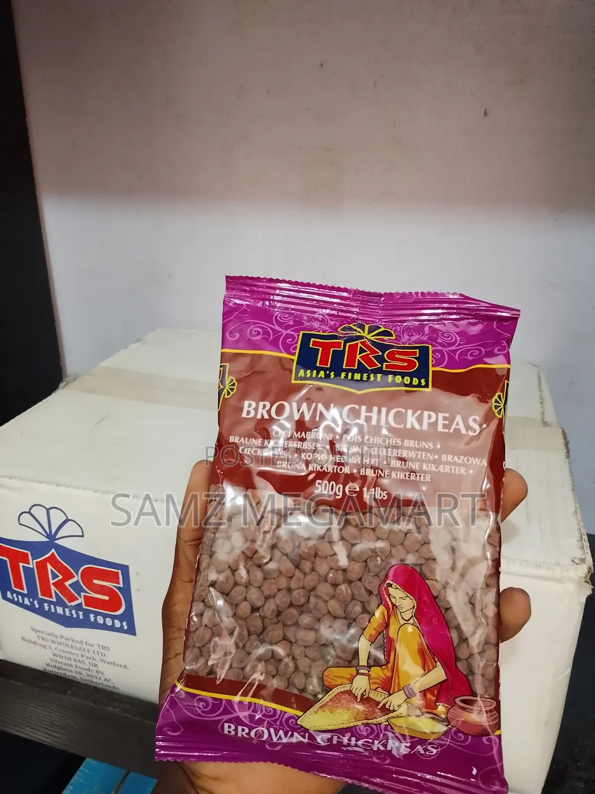 Trs Brown Chick Peas (Kala Chana) 20x500g