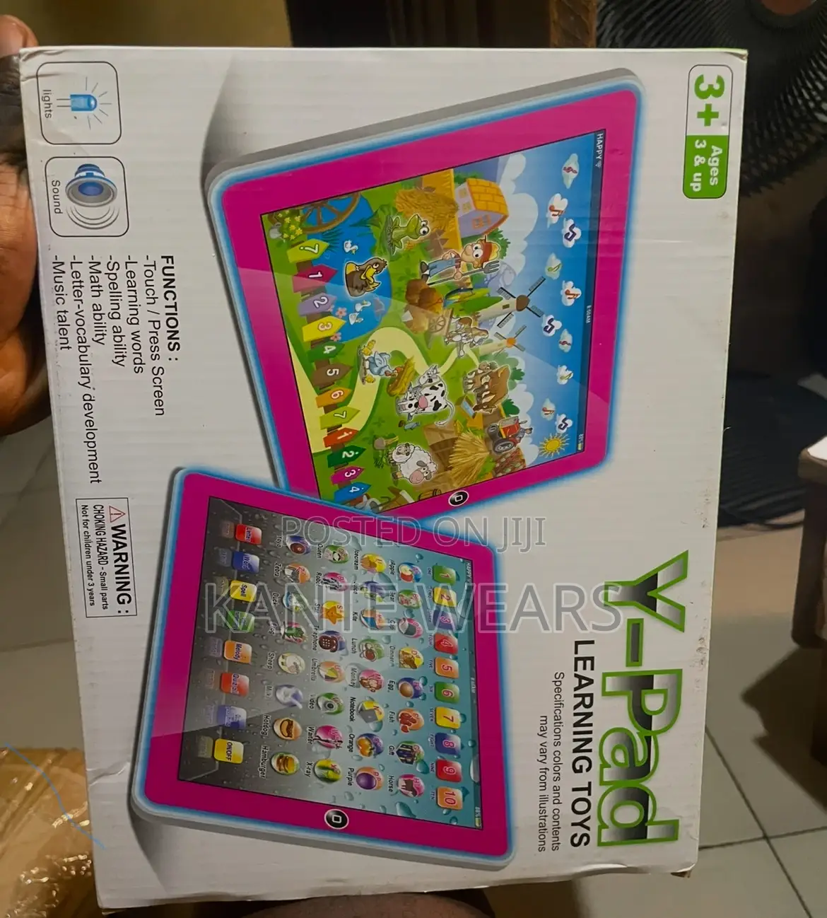 Y-Pad Kiddies Game Learning Pad