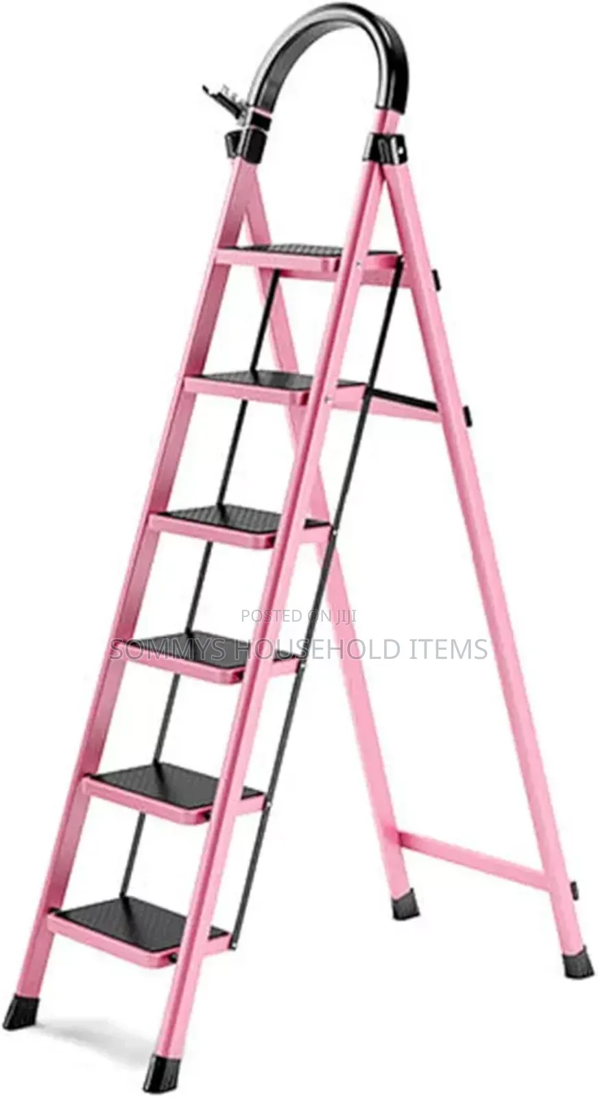 6 Steps Ladder (Pink)