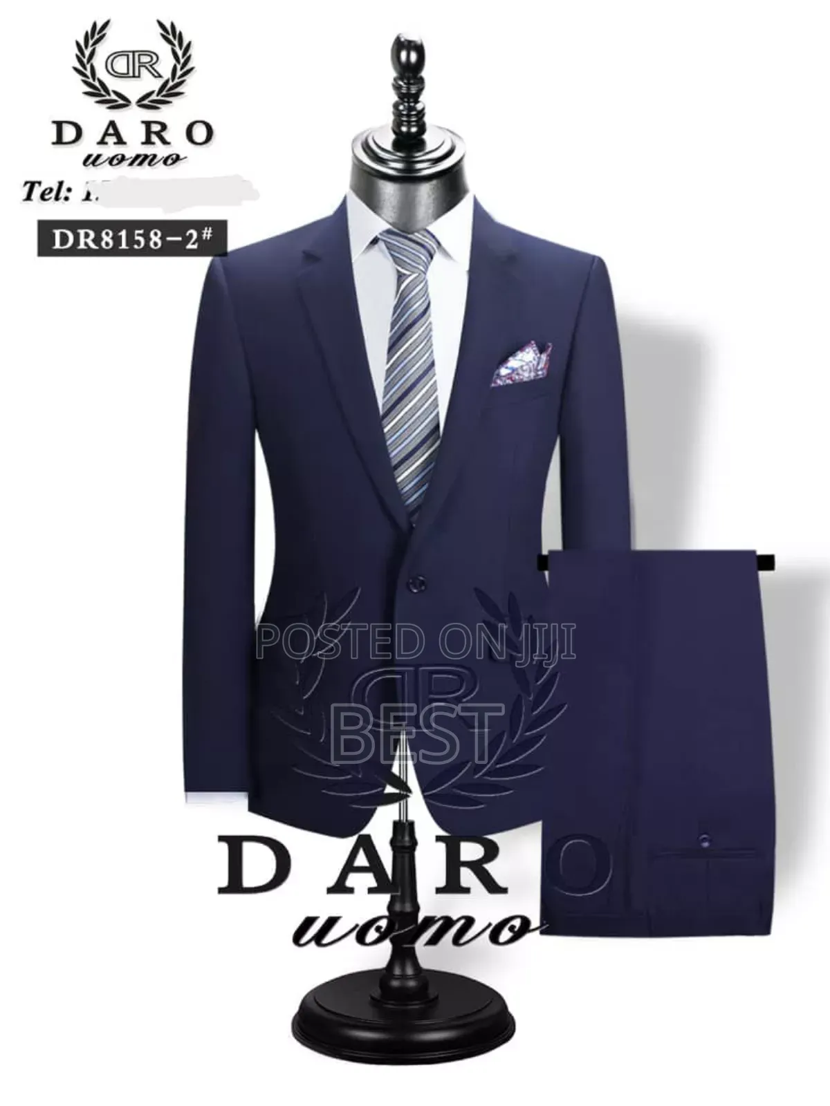 Daro Men's Office Quality Suits Avl. In 3 Colors
