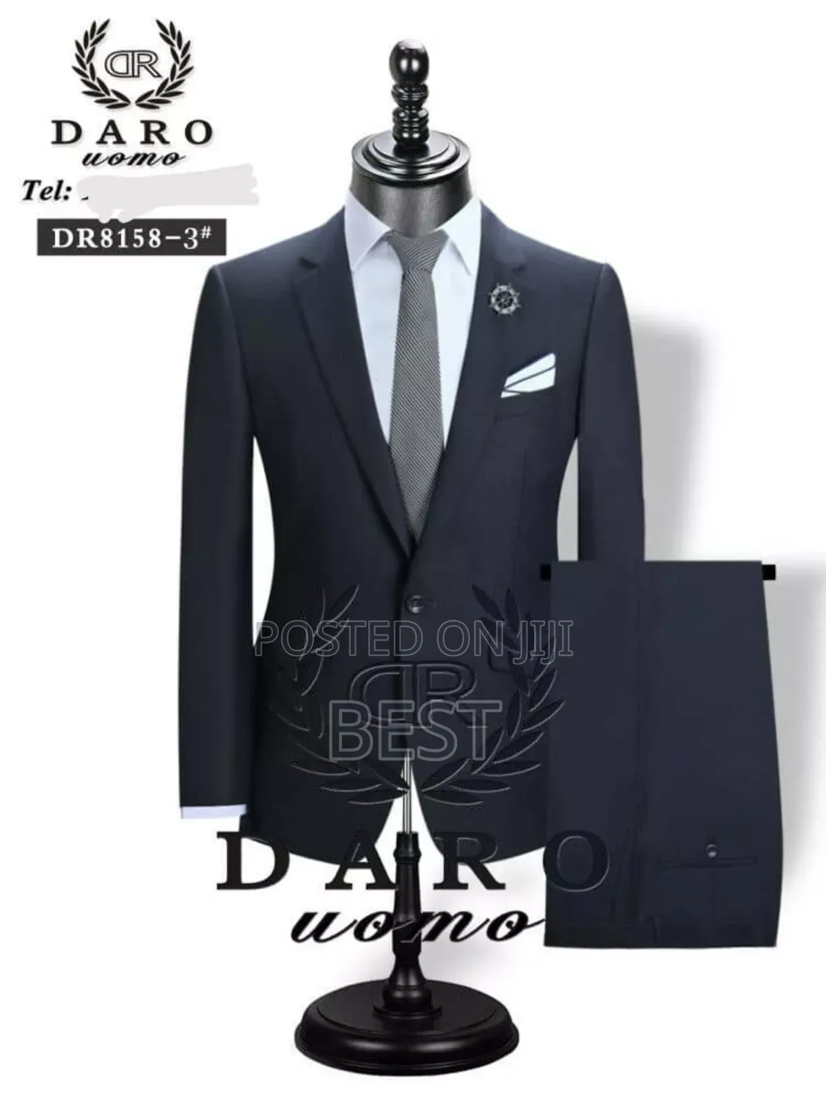 Daro Men's Office Quality Suits Avl. In 3 Colors
