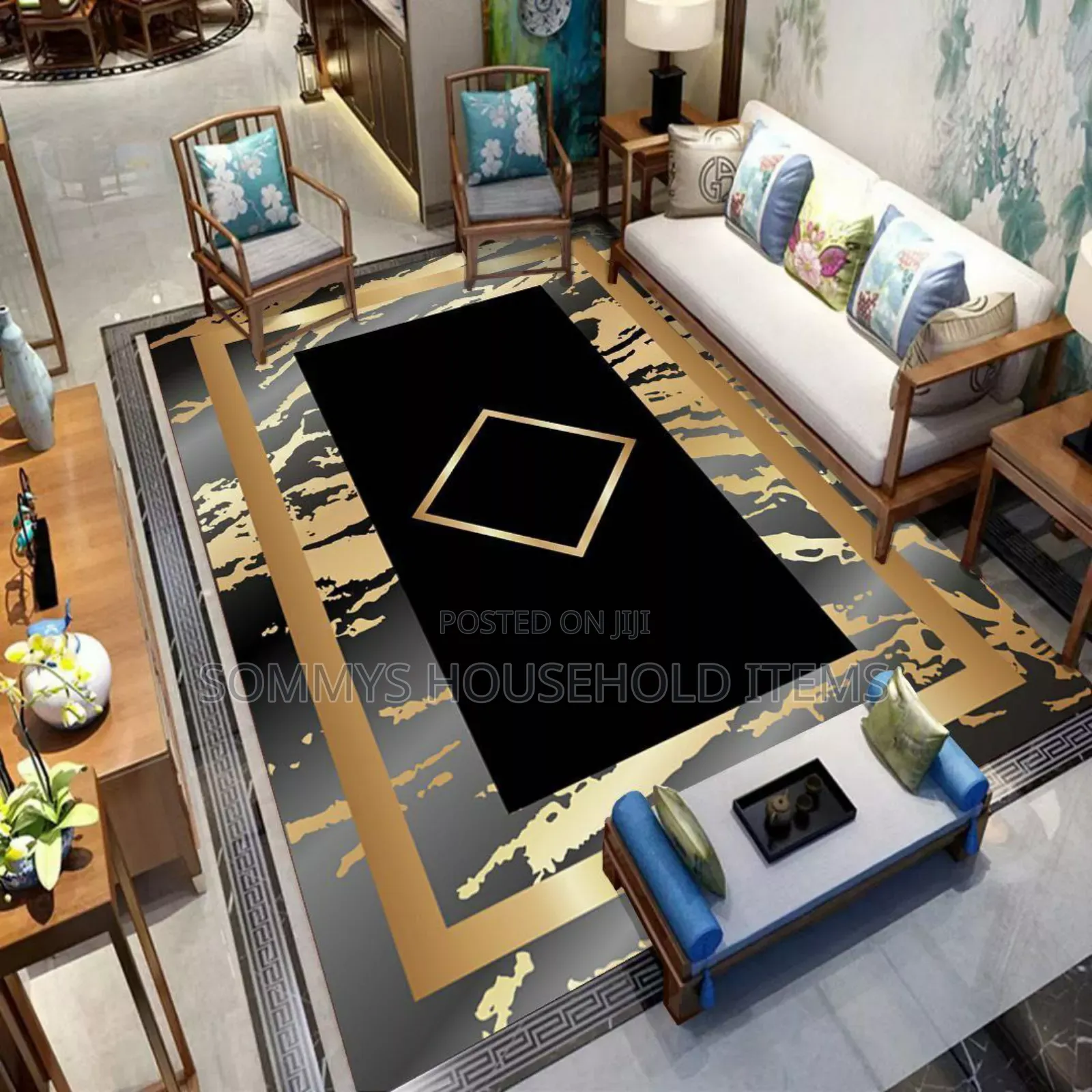 3d Center Rug (Size 160x230cm)