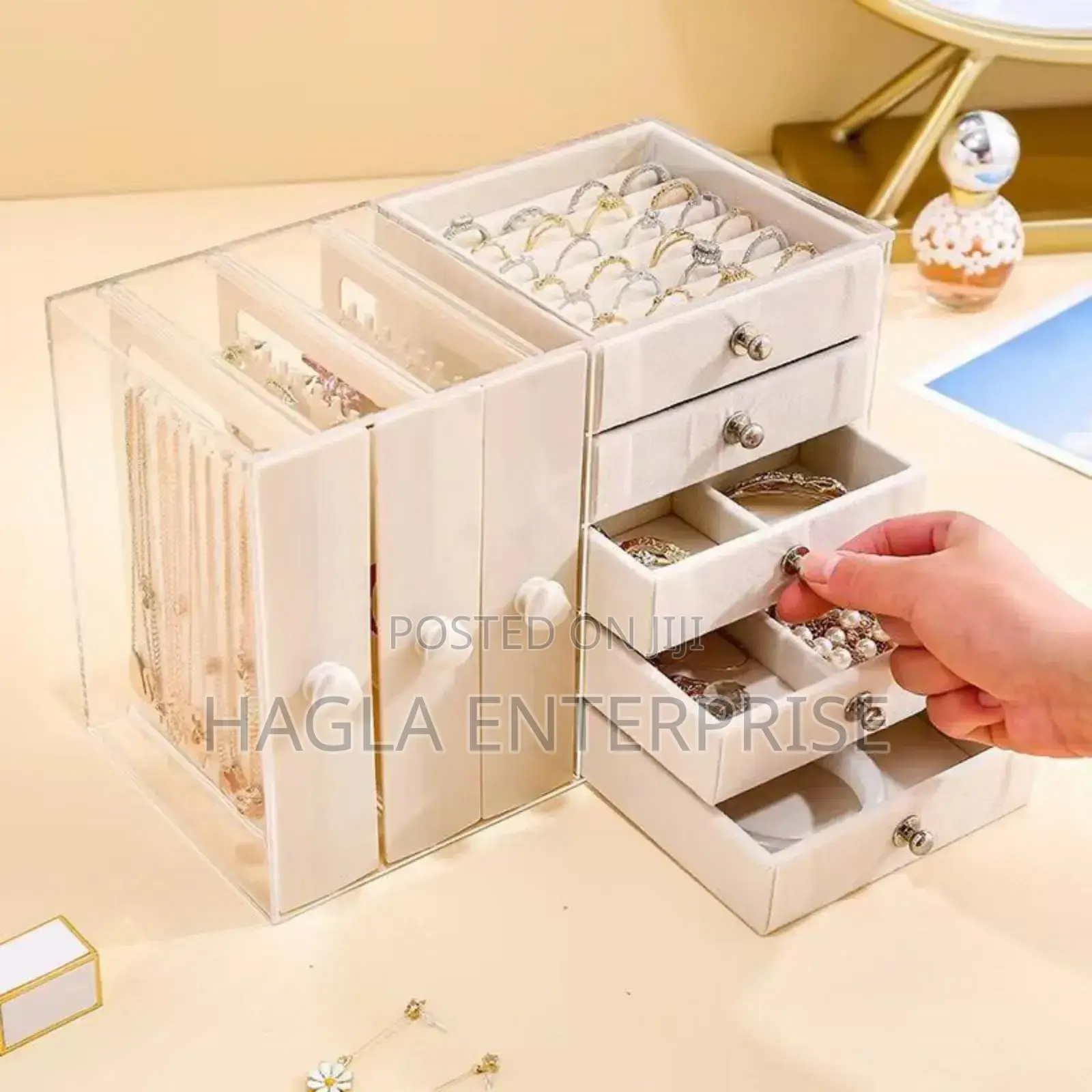 Big Size 8 Drawers Jewelery Organizer
