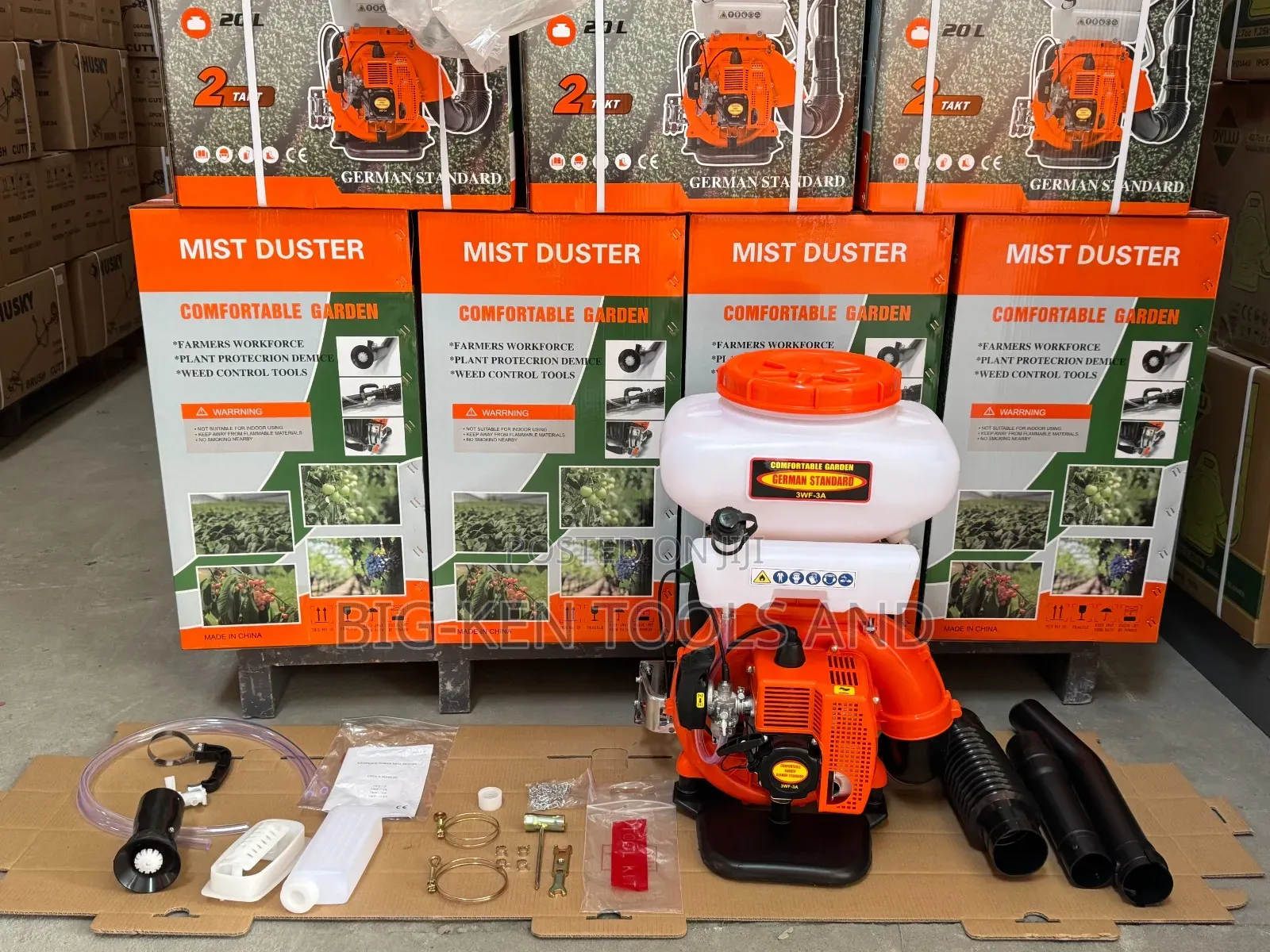 Motorized Duster Sprayer Machine