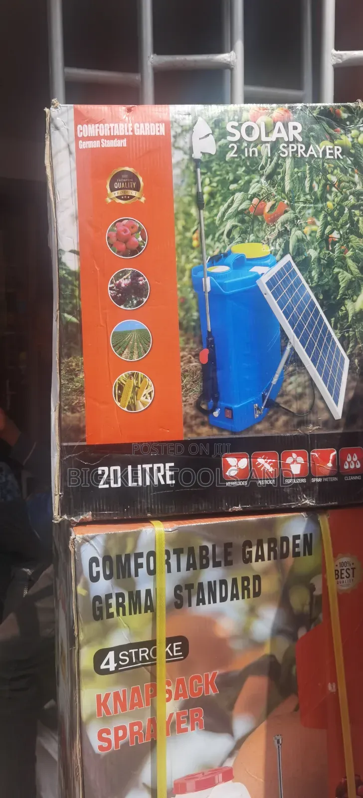 Solar Battery Knapsack Sprayer