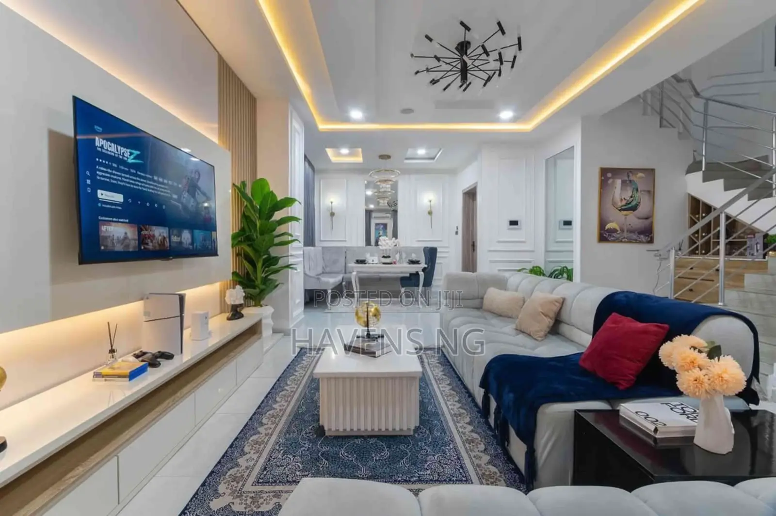 Tastefully Furnished 3-Bedroom Luxury Duplex