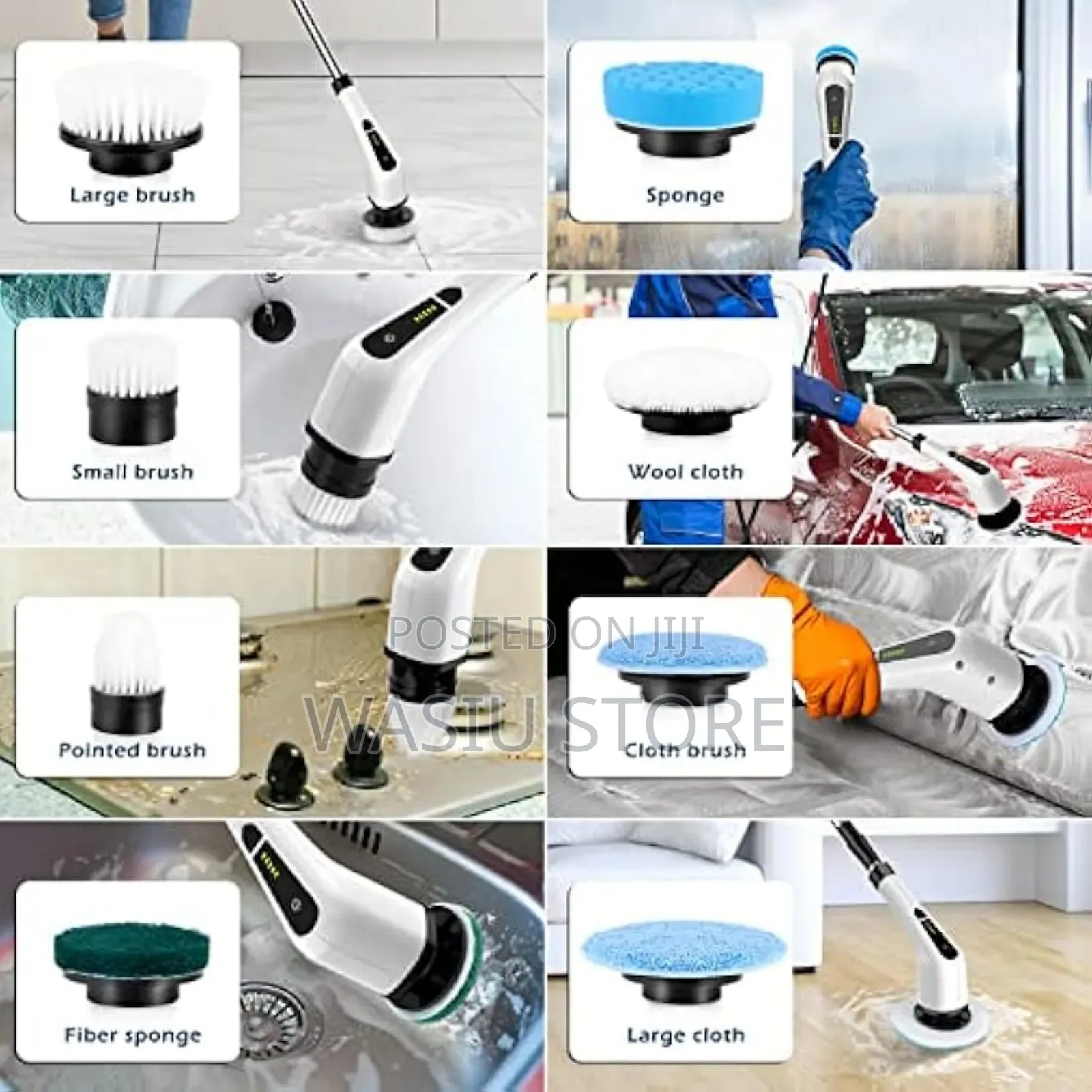 9-in-1 Electric Cleaning Brush