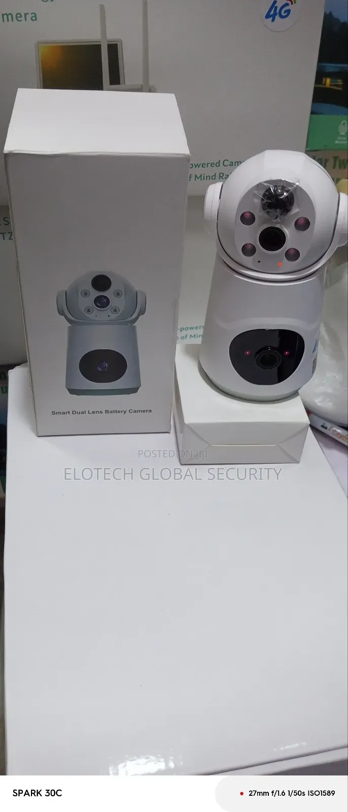 Smart Dual Lens Battery Camera