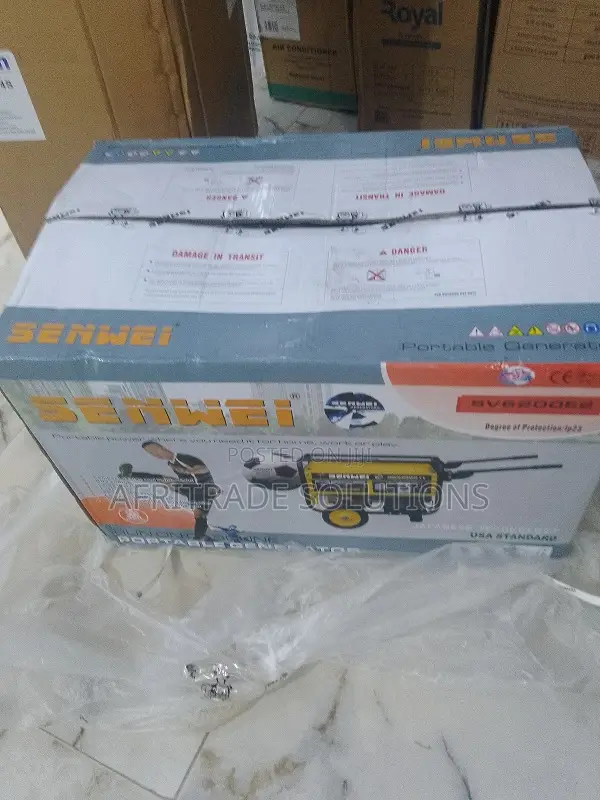 Senwei 4.5kva Semi-Silent Portable Key-Start Generator Set