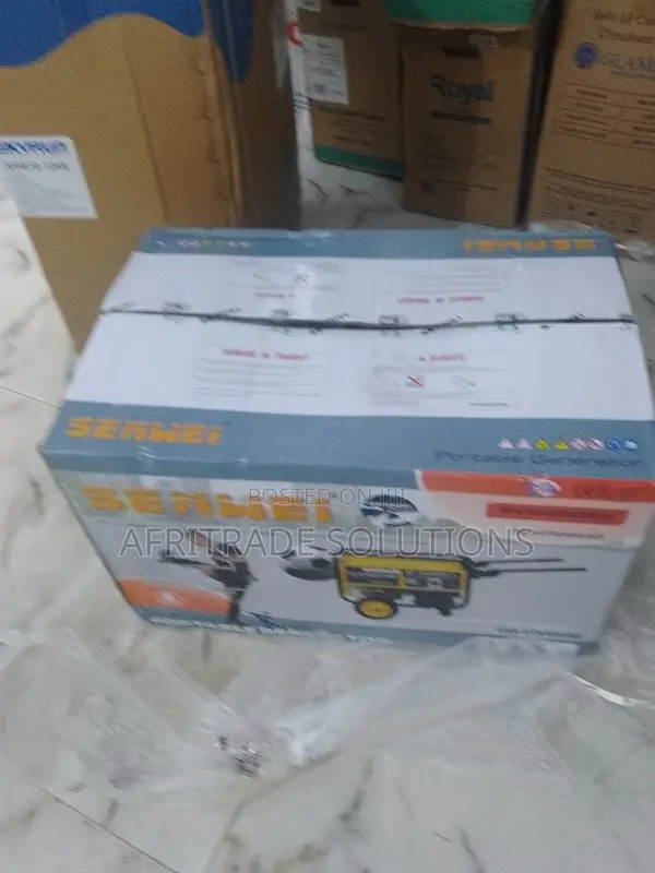 Senwei Sv6200e2 4.5kva Premium Motor Spirit Generator