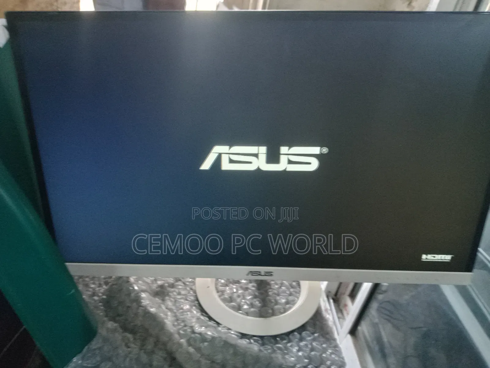 27" Asus Frameless Monitor With Double Hdmi