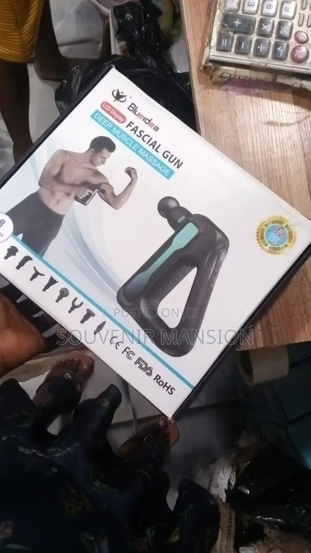 Blue Idea Facial Gun Massager Deep Muscle