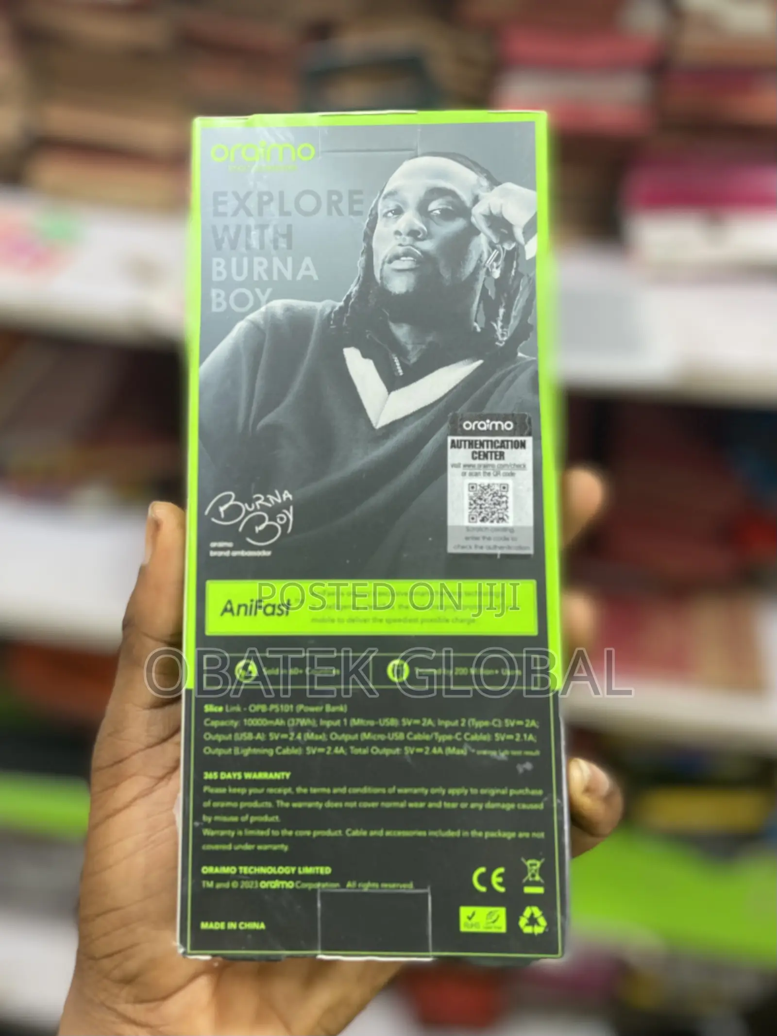 Oraimo 10kmah