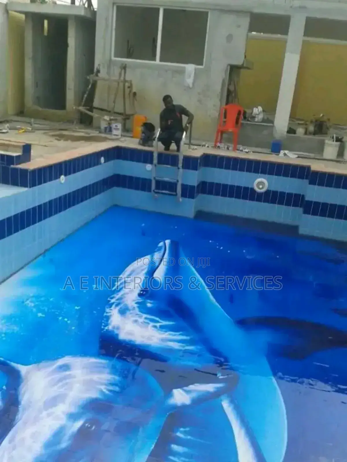 Epoxy 3d And Metallic Floor