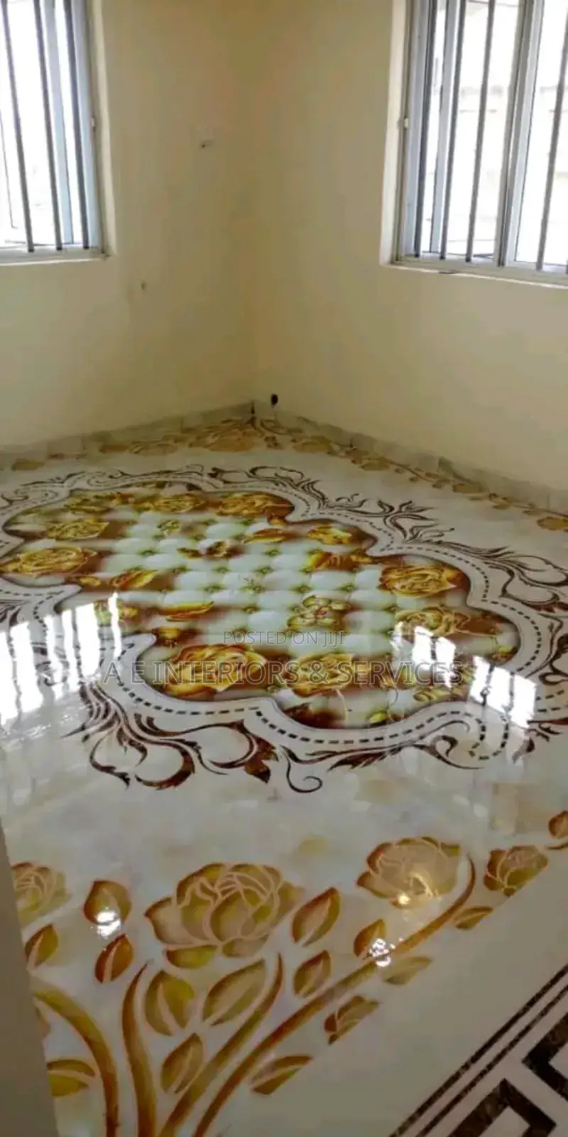 Epoxy 3d And Metallic Floor