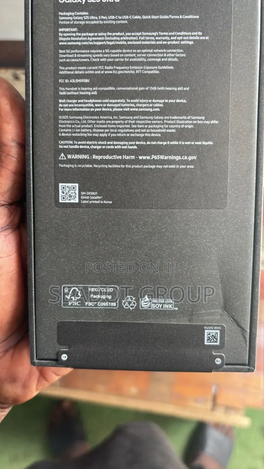 New Samsung Galaxy S25 Ultra 512 GB Black