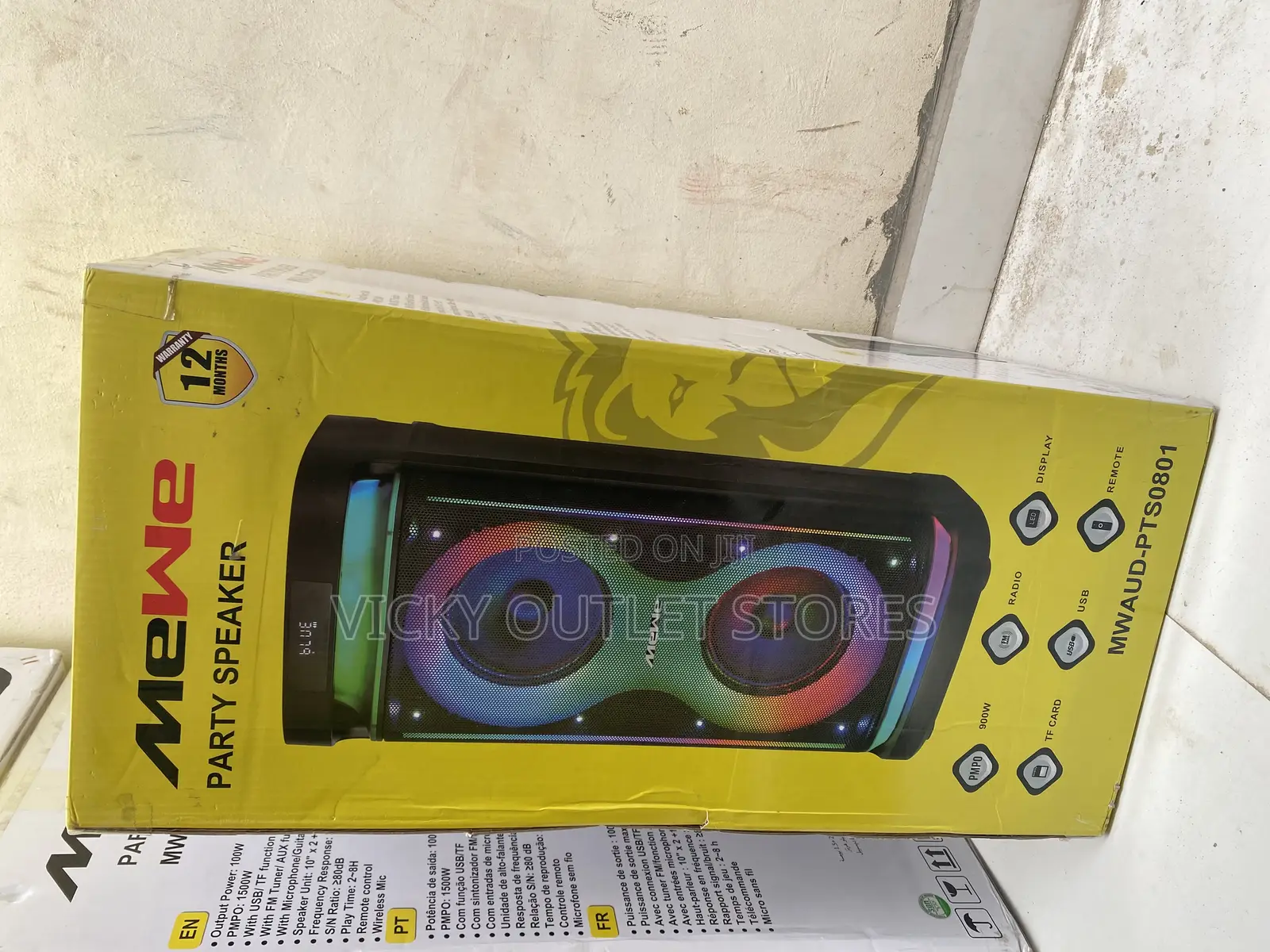 Mewe Portable Party Sound Speaker