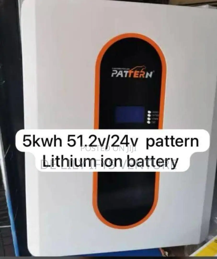 Pattern Lithium Battery 5kwh/24v