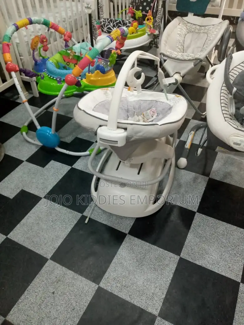 Us Used Graco Baby 2 In1 Swing and Rocker Cry Detection Technology